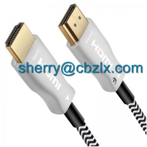 10m 15m 20m 30m 50m 100m 150m 200m HDCP 4K 3D HDR Active Fiber Optical HDMI cable