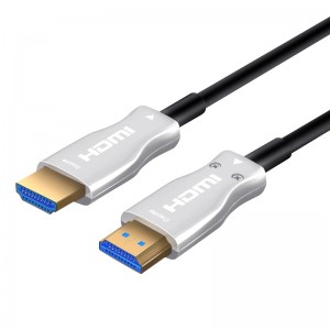 Fiber Optical HDMI Cable, HDMI 2.0 AM to AM, 4K@60HZ, 18Gps, RGB4:4:4 3D ARC