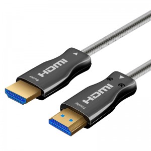 15m 49ft HDMI 2.0 18Gbps 4K 60Hz HDMI to HDMI Cable with Gold Plated Optical Fiber Cable